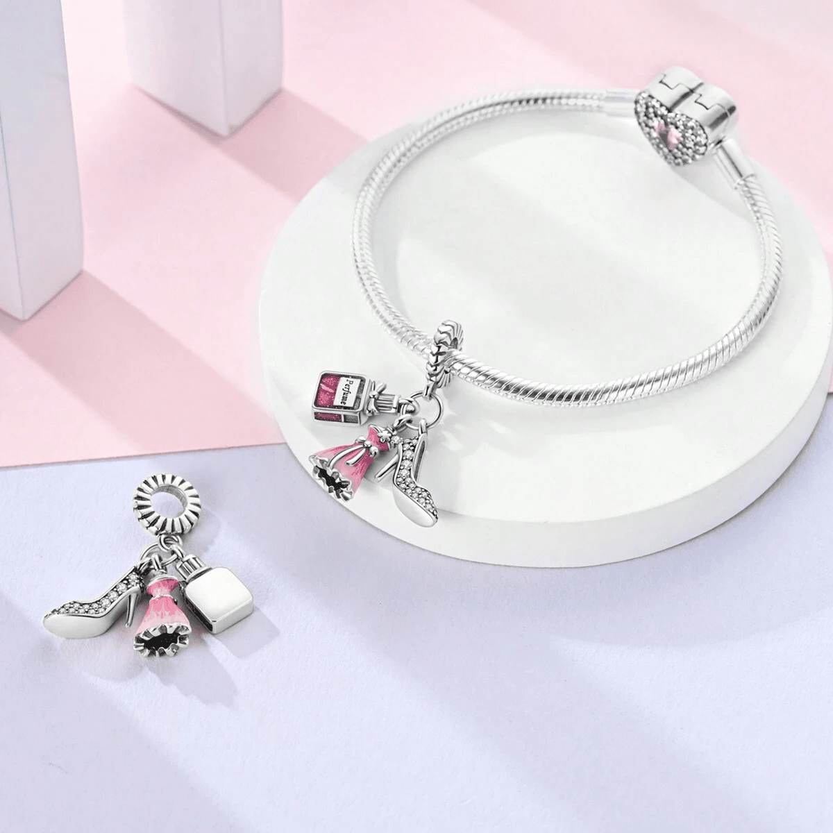 Perfume & Stiletto Charm