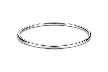 Celeste Silver Bangle