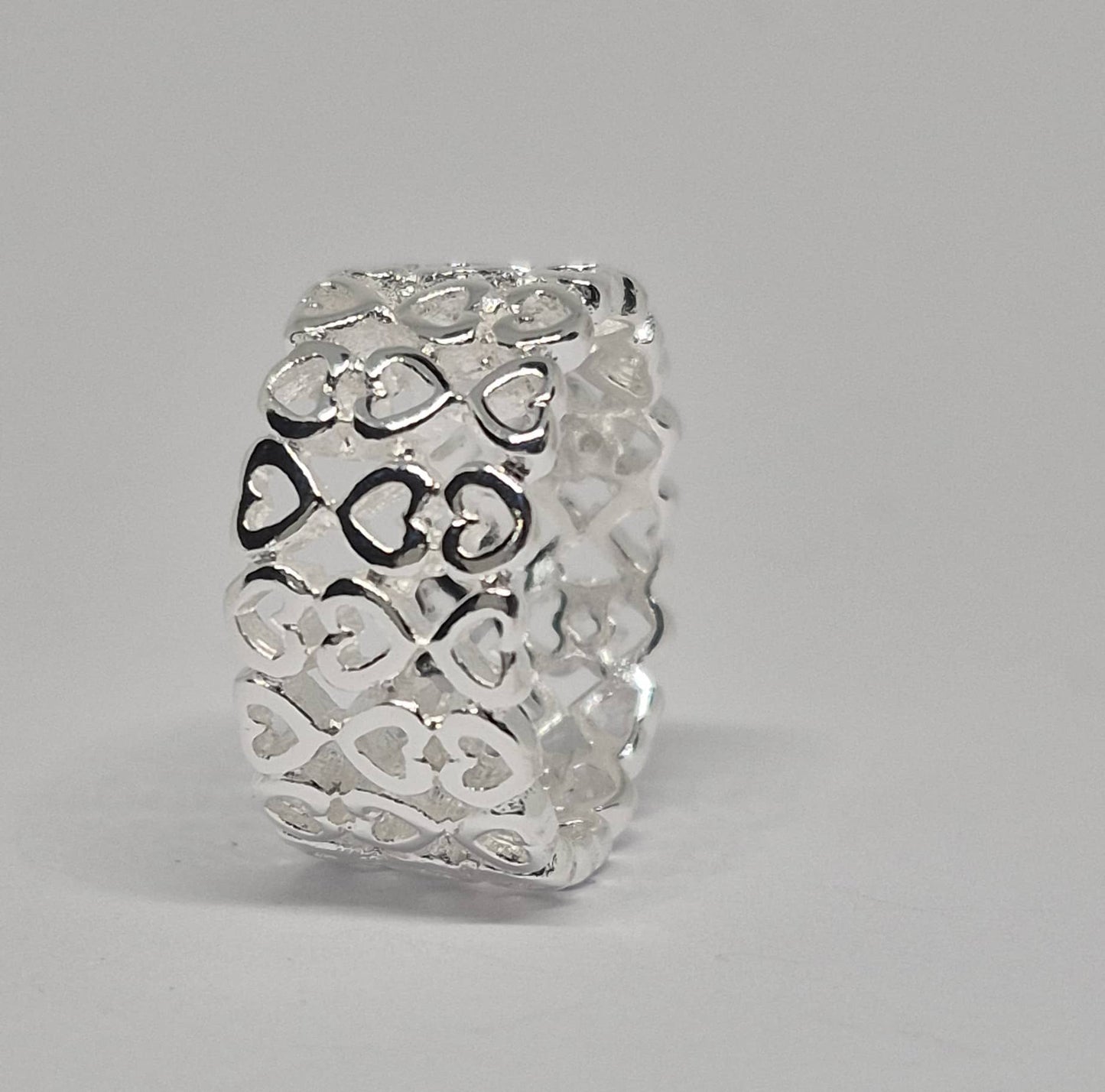 Radiant Heartlace Ring