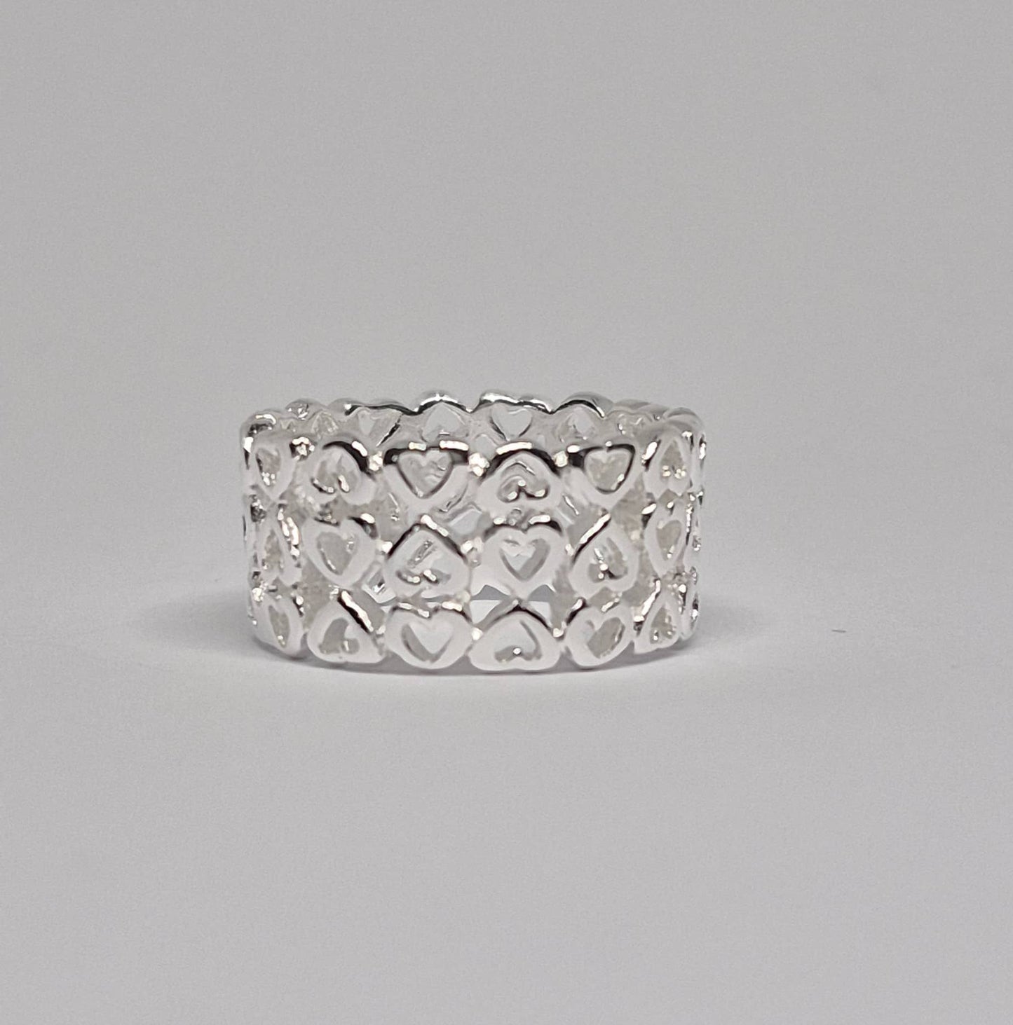 Radiant Heartlace Ring