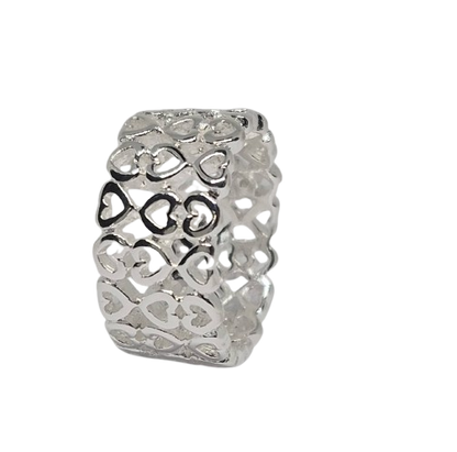 Radiant Heartlace Ring