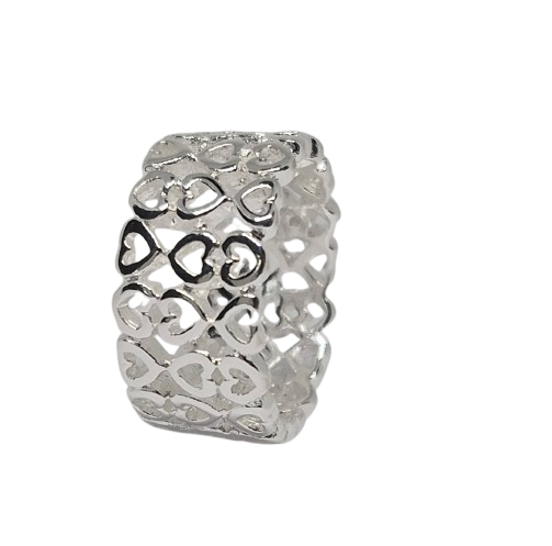Radiant Heartlace Ring
