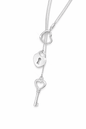 Locked in Love Key Heart Necklace