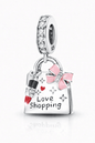 Lipstick Shopping Duo Charm