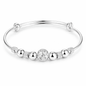 Silver Beads Bangle