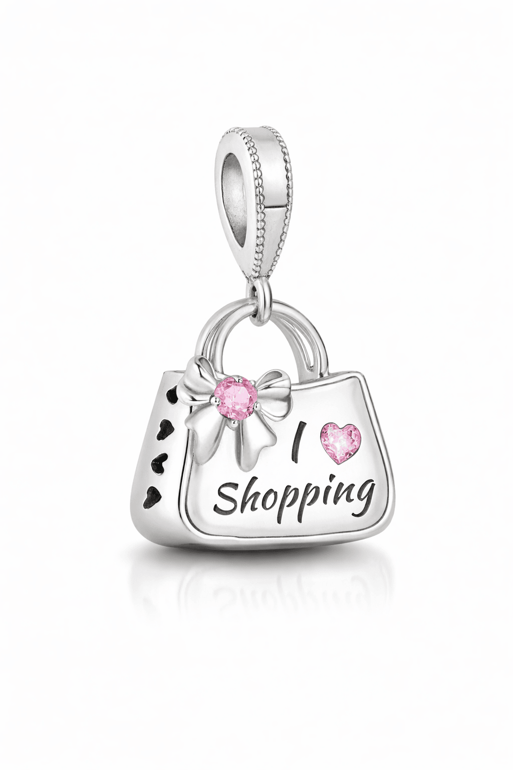 “I ❤️ Shopping” Charm