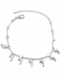 Ocean’s Whisper Dolphin Bracelet